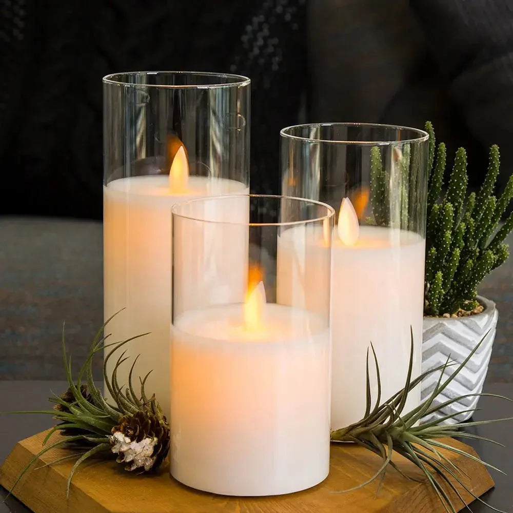 EternalCandle - Flammenlose Kerze - Tischlampe - Transparent - Müller Mode