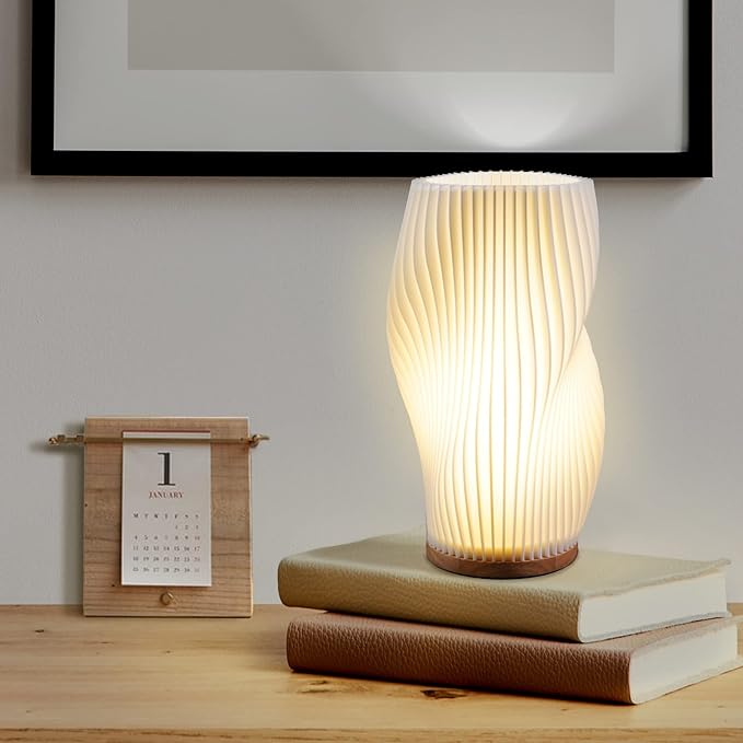 Incandia Wellenförmige Tischlampe
