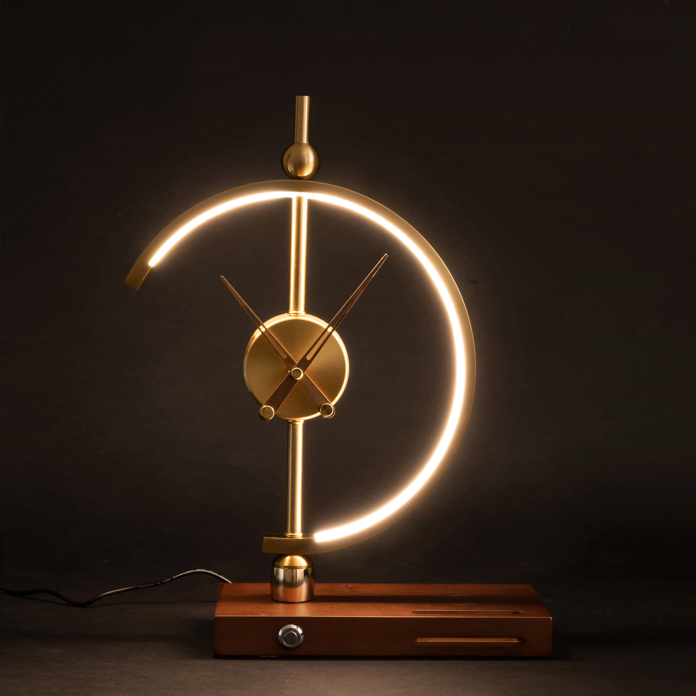 Phare Clock Tischlampe