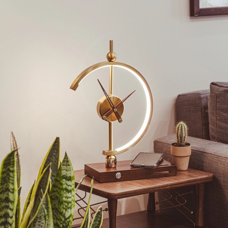 Phare Clock Tischlampe