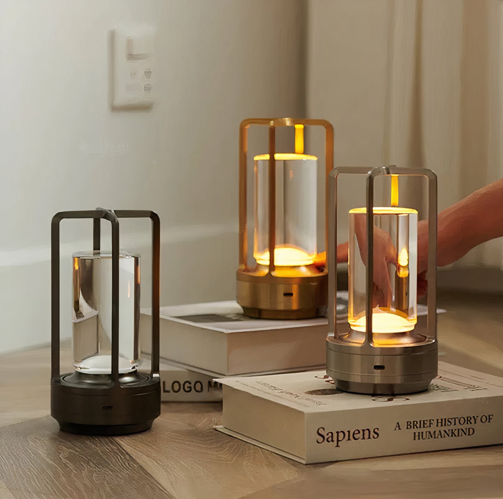 Radiance Glas Touch-Lampe