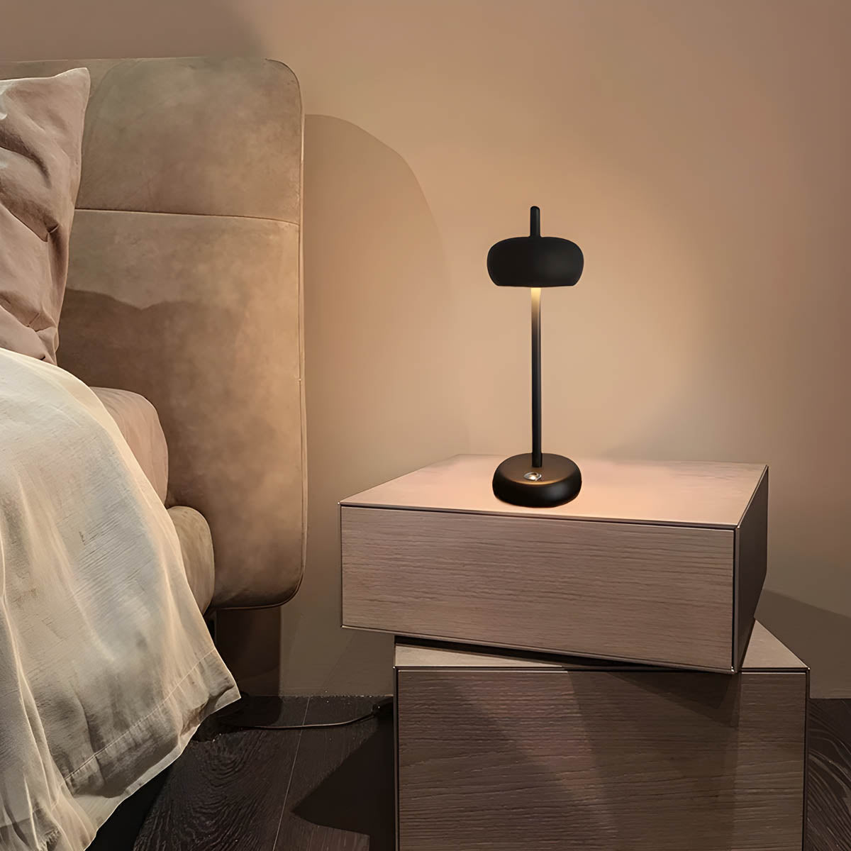 Sunlux Minimalistische Kabellose Tischlampe